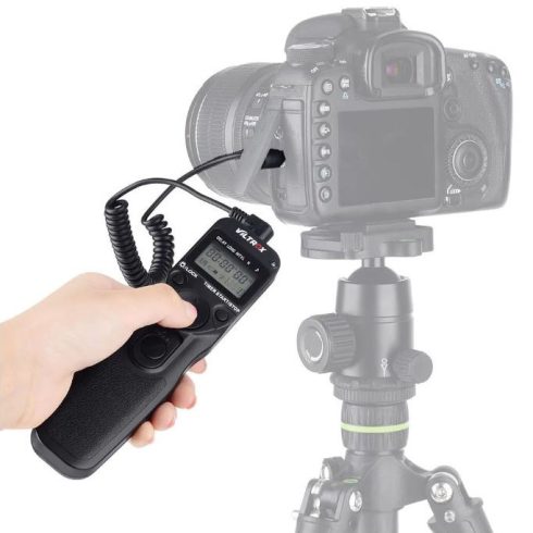 Viltrox MC-C3 vezetékes kioldó, távvezérlő Canon fényképezőgépekhez