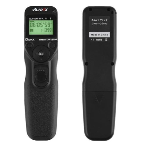 Viltrox MC-N3 vezetékes kioldó, távvezérlő Nikon fényképezőgépekhez